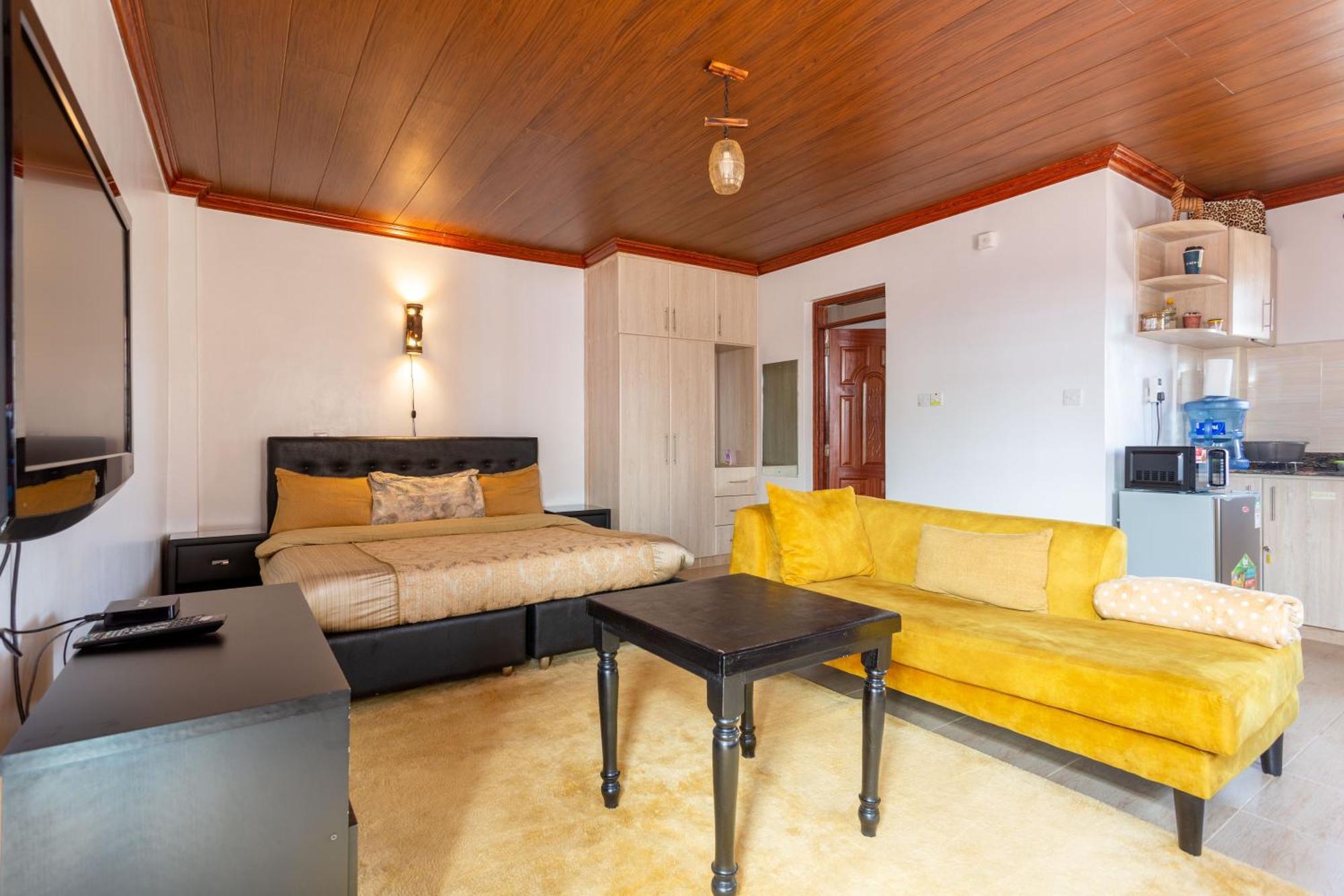 Penthouse Rooftop Studio With King Bed Nairobi Eksteriør billede