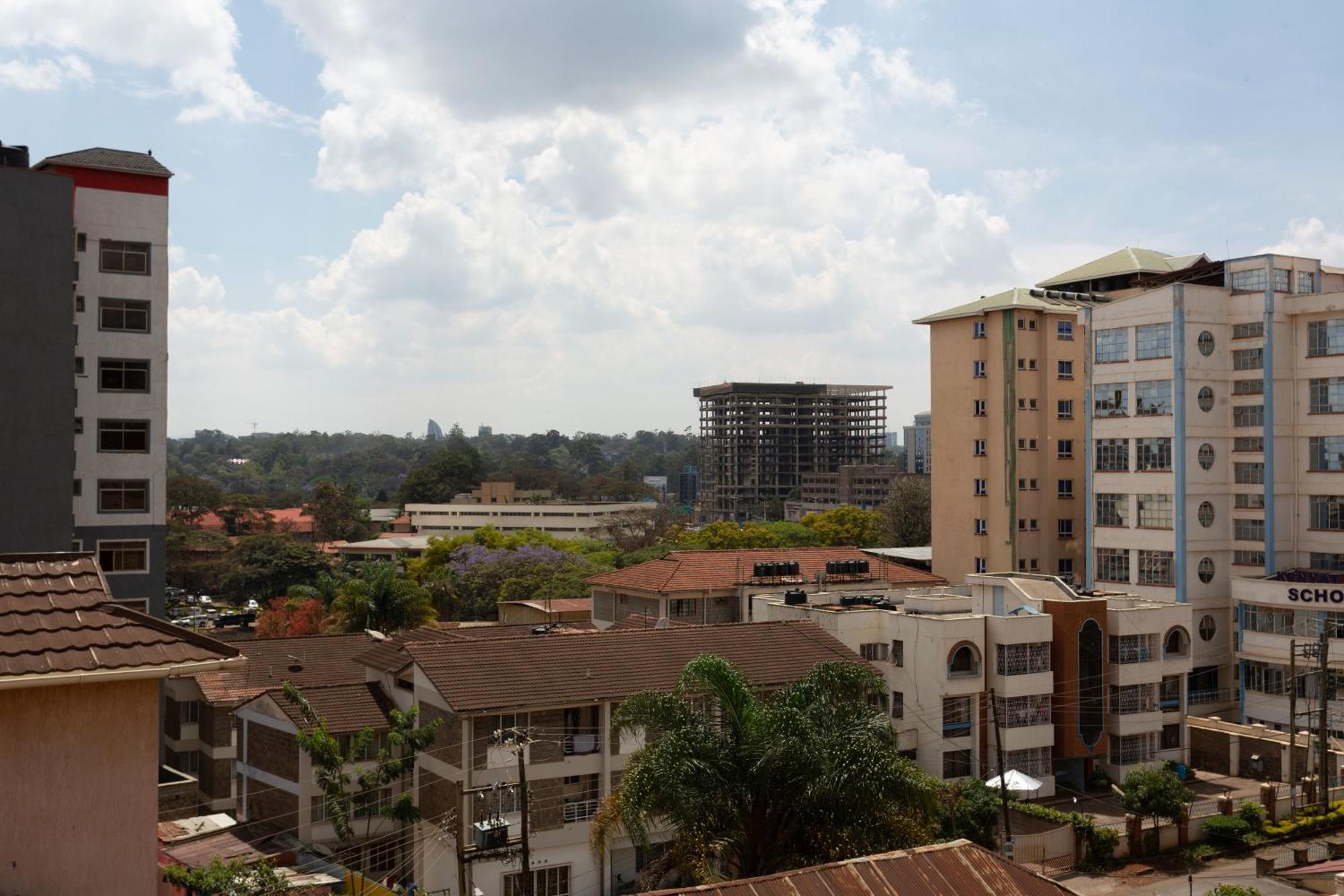 Penthouse Rooftop Studio With King Bed Nairobi Eksteriør billede